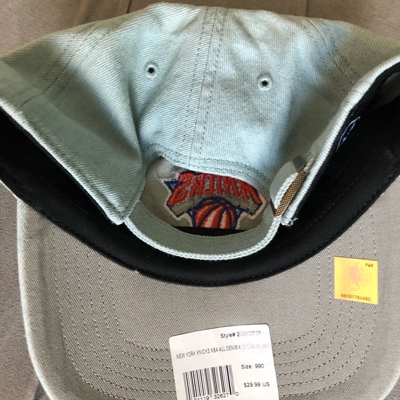 Brand New NYKnicks Light Denim Adjustable Hat - Picture 3 of 8